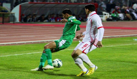 منتخب العراق الاولمبي يتغلب على نظبره الكويتي ويتاهل  الى الدور الثاني من اسياد انشن الكورية