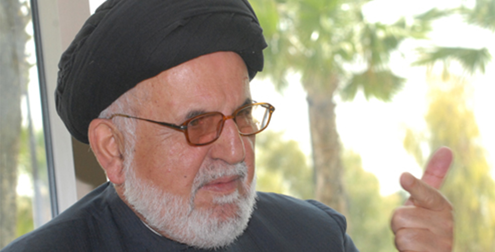 الحكيم ناعيا العلامة هاني فحص : كان الثلة الباقية من تلامذة السيد الوالد