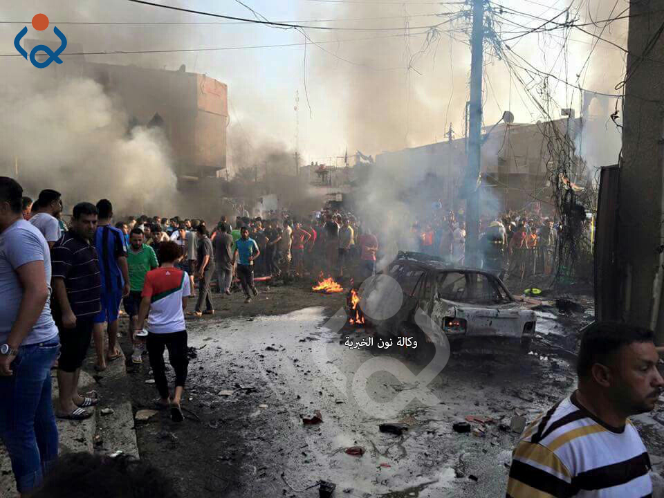 10 شهداء و32 جريحاً حصيلة أولية بتفجير سيارة مفخخة شرقي بغداد