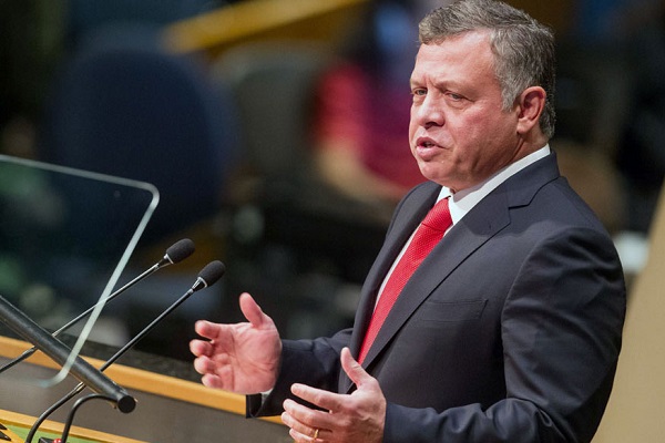 ملك الاردن يدعو لتوفير الدعم للشعب العراقي وحكومته في مواجهة "الخوارج"