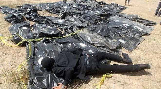 داعش تخفي خسائرها في مقابر جماعية