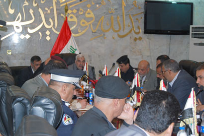 كربلاء: اجتماع موسع لجميع الدوائر الأمنية والخدمية والعتبات المقدسة استعدادا لشهر محرم الحرام