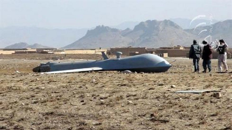 تحطم طائرة بدون طيار مجهولة جنوب غرب ايران