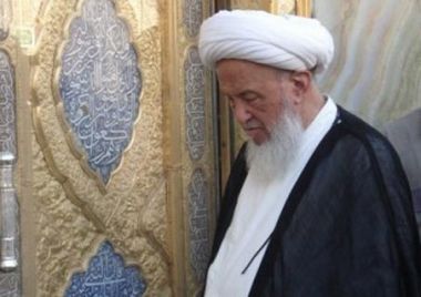 وفد من رئاسة الوزراء برئاسة الدكتور حسين الشهرستاني يزور مكتب المرجع الفياض بالنجف الاشرف