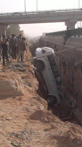 حادث مروري مروع  في كربلاء +صورة