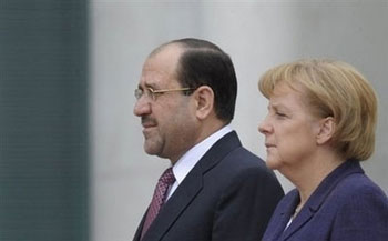 المالكي يحاول اقناع الشركات الالمانية بالعودة الى العراق