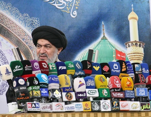 المرجع السيستاني للسياسيين: دعوناكم للتعايش السلمي حتى بُحت اصواتنا