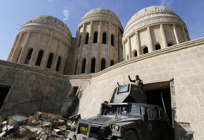 بالفيديو: جامع الموصل الكبير بعد تحريره