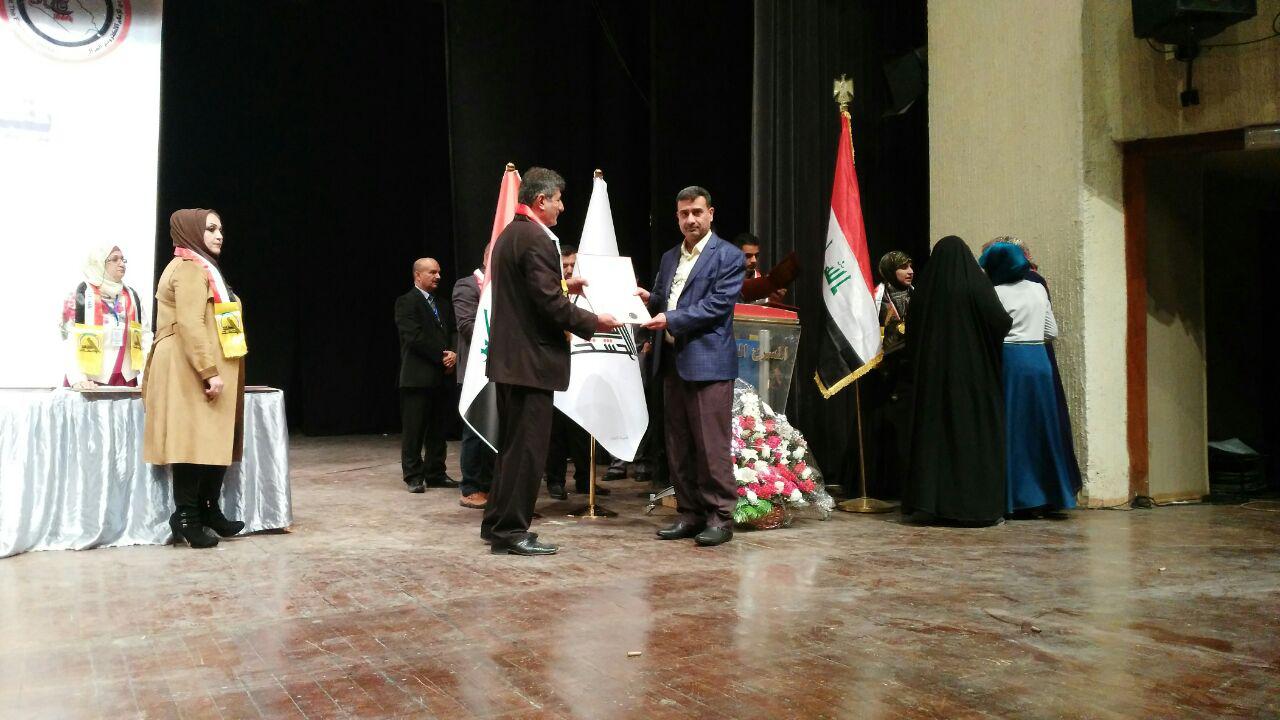 الاتحاد العربي للإعلام الالكتروني يمنح رئيس تحرير وكالة نون شهادة التميز والابداع