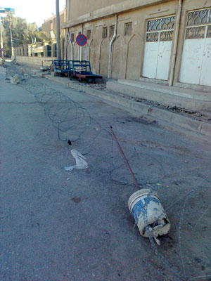 صور تتكلم بعدسة نون قرب جامع الامام الحسن في مركز مدينة كربلاء !!!!؟؟؟؟