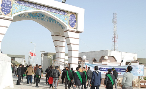 كربلاء :مدينة زائري العتبة الحسينية تستقبل 40 الف زائر خلال العطلة الربيعية (مصور)