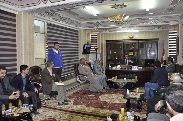 زراعة كربلاء تبحث من شركات إيرانية اقامة مشاريع زراعية  في كربلاء