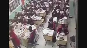 تلميذ صيني ينتحر أمام زملائه في الصف