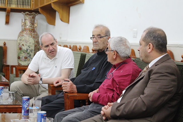 وفد مسيحي لبناني يعتبر الامام علي شخص لا يهم طائفة او مدينة معينة بل يهم جميع الاديان