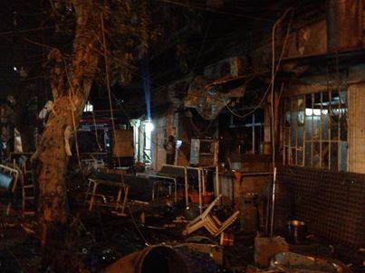 استشهاد واصابة 28 شخصا في حصيلة اولية لتفجير المقهى الشعبي بالكرادة+صورة