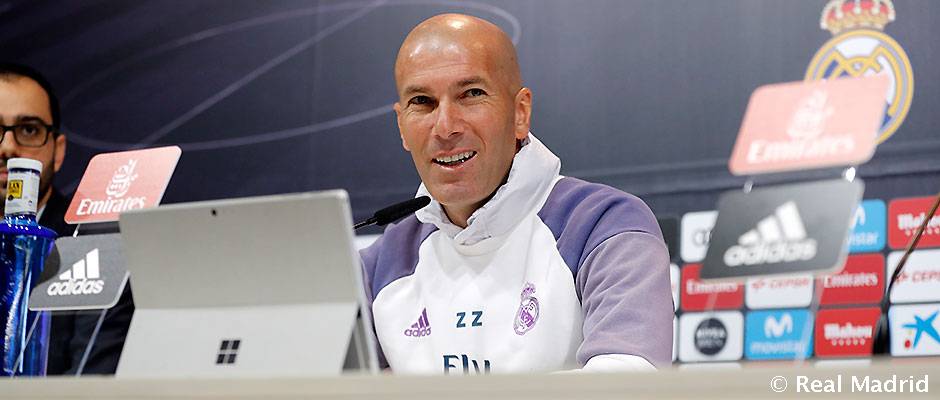 زيدان يزف البشرى لجماهير الريال قبل الكلاسيكو