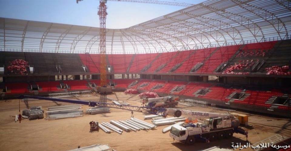 وزارة الشباب والرياضة :عدم اقرار الموازنة المالية سيؤجل افتتاح ملعب كربلاء الذي يسع 30.000 متفرج الى العام المقبل