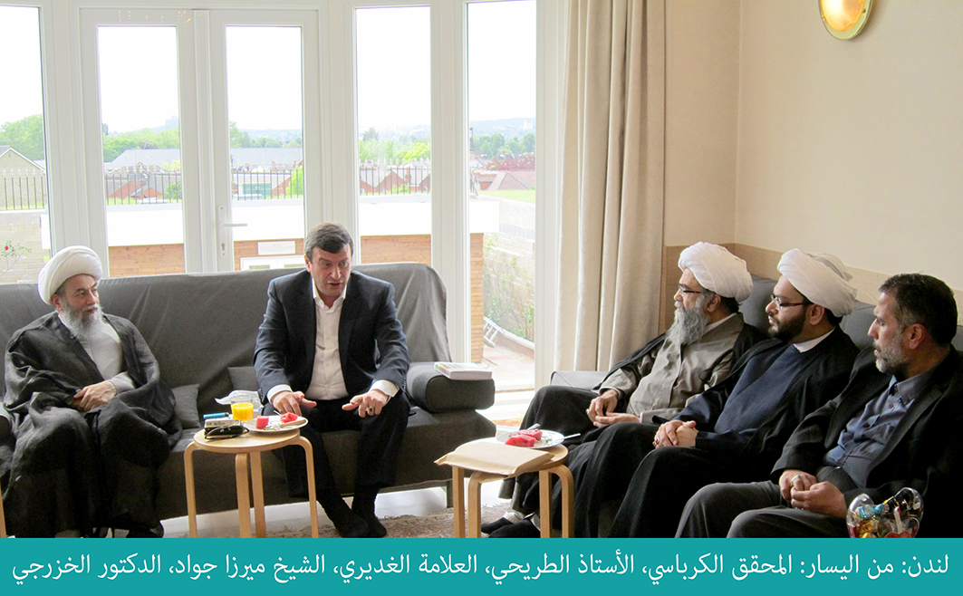 محافظ كربلاء يلتقي الكرباسي في لندن والاخير يعتبر كربلاء تفوق أهمية من الناحية الاستراتيجية العاصمة بغداد