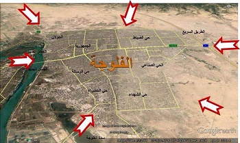 عاجل : انباء عن اقتحام الفلوجة من المحور الشرقي