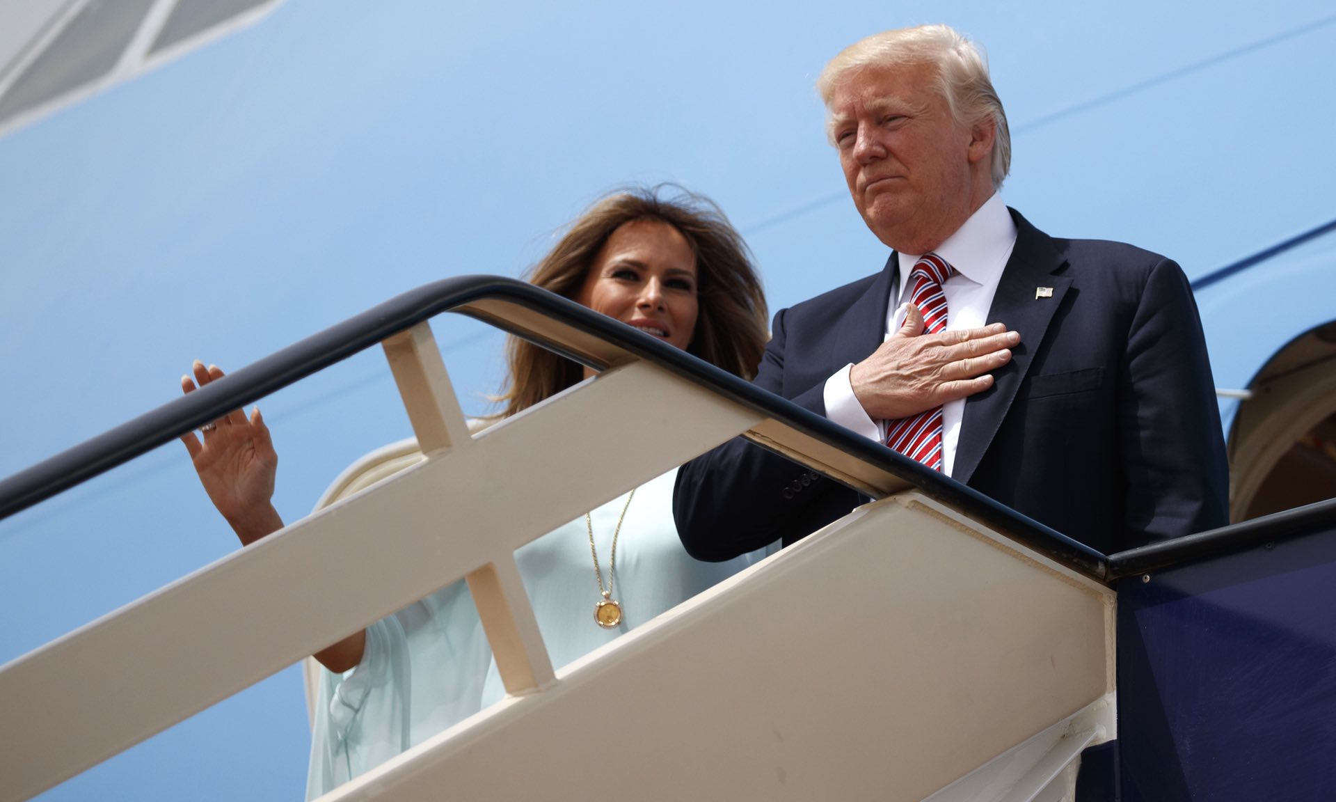 ترامب يصل اسرائيل