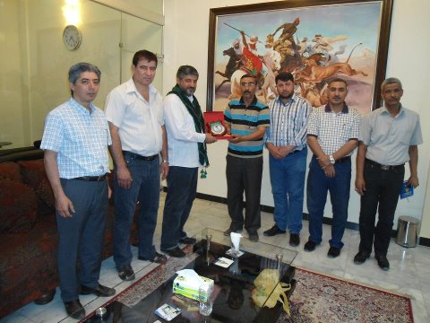 رئيس اتحاد غرب آسيا للتايكواندو يزور كربلاء