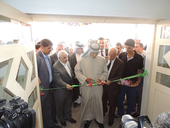 كربلاء :مواطن من اهالي الحسينية يفتتح مستوصفاً طبياً