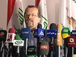 مارتن كوبلر يزور المرجع السيستاني وينفي ان يكون تغييره بسبب ضغوطات بعض القوى السياسية