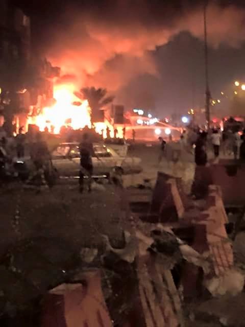 شهيدان و20 جريحا بتفجير مزدوج بمنطقة الشعب شمالي بغداد