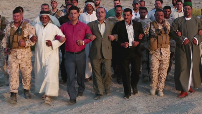 العتبة الحسينية المقدسة تسجل اول كليب جهادي لدعم القوات المسلحة في جبهات القتال