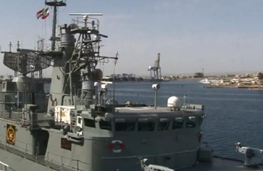 سفن حربية ايرانية في السودان