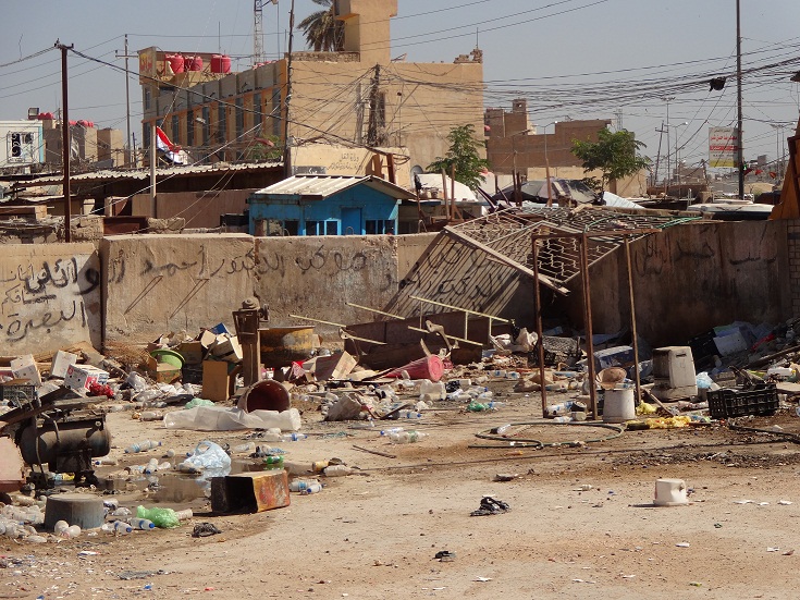 تقرير مصور لإهمال حكومي وسط كربلاء