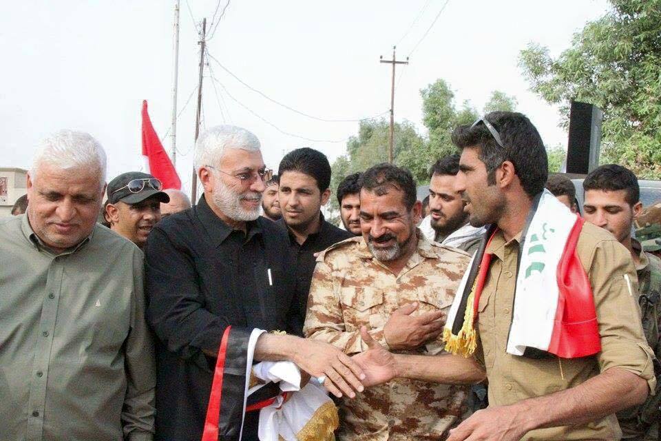 ابو مهدي المهندس :بعد الانتهاء من داعش سوف نرمي الامريكان من الشباك