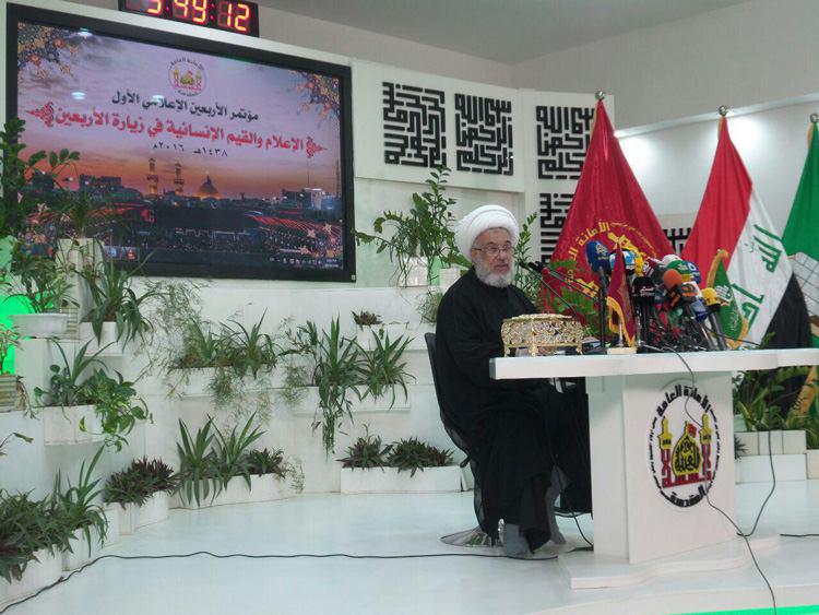 ممثل المرجع السيستاني: العالم بحاجة إلى أن يتفهم معنى شعيرة زيارة الاربعين