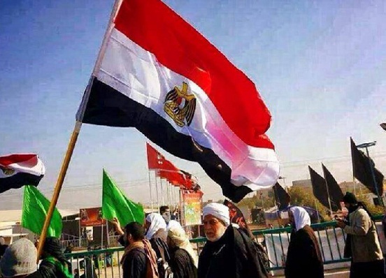 قيادات مصرية تحيي أربعينية الامام الحسين (ع) في كربلاء
