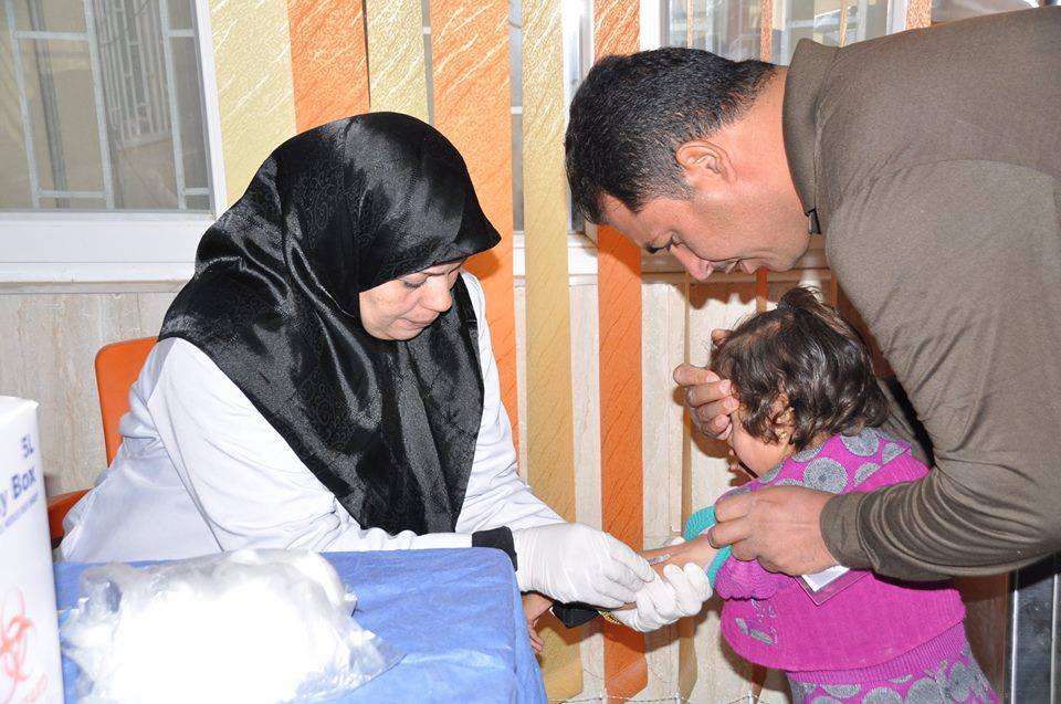 صحة كربلاء تنفذ الحملة الوطنية للتلقيح بلقاح الحصبة