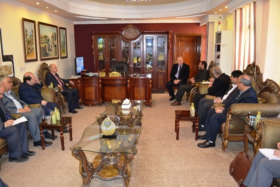 وفد تجاري ايراني يزور كربلاء لاقامة مركز تجاري في المحافظة