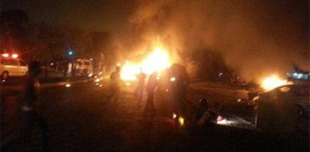 إصابة سبعة مدنيين بانفجار ست عبوات ناسفة بالتعاقب وسط قضاء الطوز