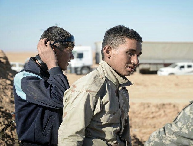 بالصور: أصغر مقاتل من اهل السنة في الحشد الشعبي