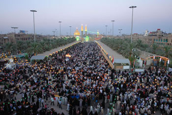 رئاسة الوزراء ترصد خمسة  مليارات دينار لإنجاح زيارات العتبات المقدسة في كربلاء