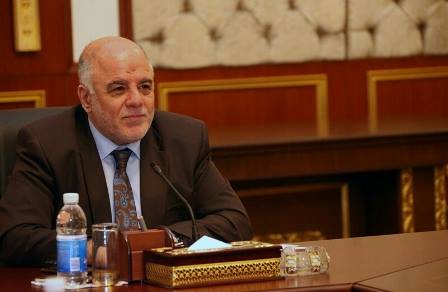 العبادي يهنئ المنتخب الاولمبي بمناسبة تأهله الى نصف نهائي كاس اسيا