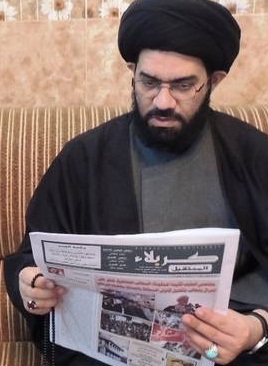 خطيب المنبر (محمد الصافي) يدعو الناخبين لاعطاء فرصة للطاقات البديلة ويصف التظاهرات الجارية بانها خارج دائرة الوعي