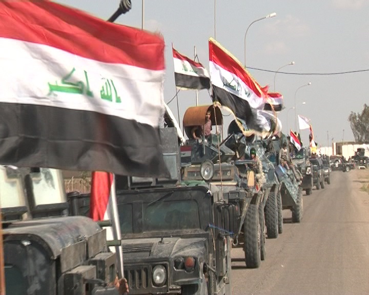 الشرطة الاتحادية تدمر شبكة انفاق داعش في حصيبة الشرقية وتقصف مقراته في الشرقاط.