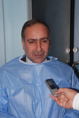 وكيل وزير الصحة الإيراني يزور مستشفى سفير الحسين في كربلاء ويطلع على المشاريع الصحية للعتبة الحسينية(مصور)