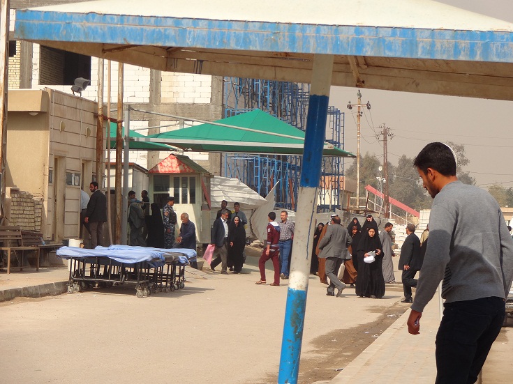 كربلاء :مرضى في ردهتي العيون والانف والحنجرة بمستشفى الحسين يصفون الوضع الخدماتي بالمزري