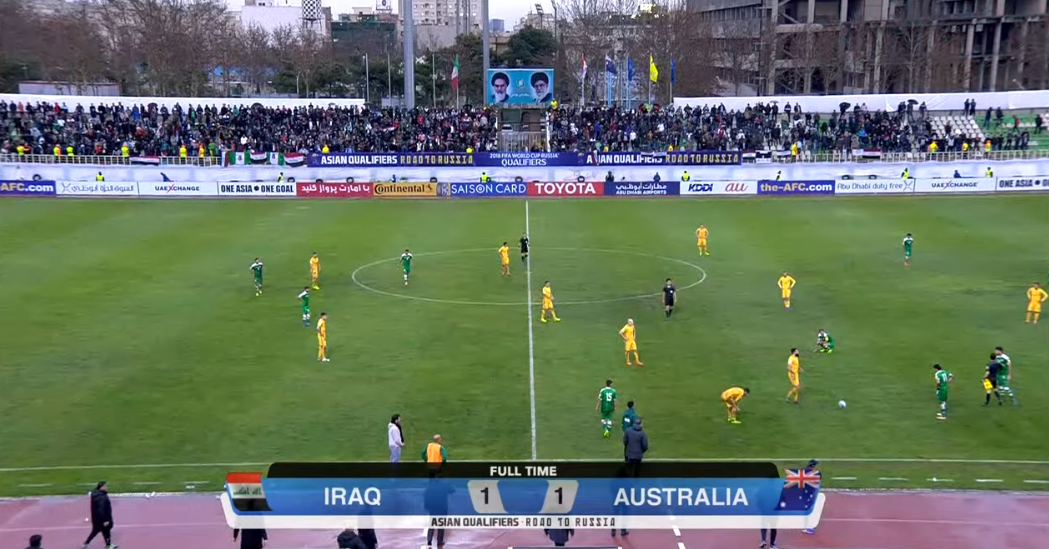 العراق يتعادل بصعوبة امام استراليا