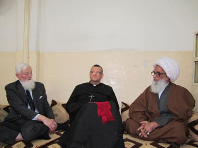 المرجع بشير النجفي لوفد بريطاني :السياسة البريطانية ساهمت بدعم النظام المباد فعليهم اليوم مراعاة مصالح العراق وسيادته