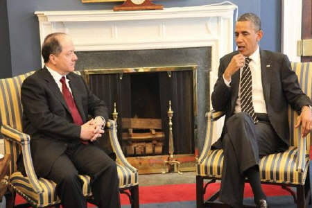 بارزاني يعارض حصول العراق على F16 مع وجود المالكي