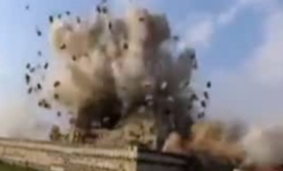 عاجل :تفجير مقام الصحابي الجليل عمار بن ياسر من قبل الفئة الباغية