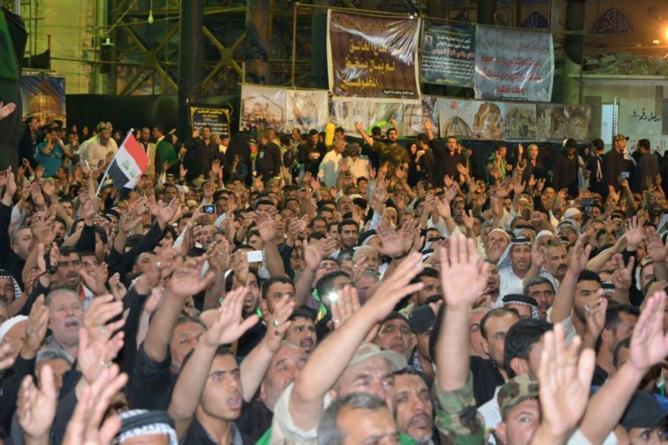 الشيخ المسعودي من سامراء (الزوار تحدوا الدواعش سيرا على الأقدام مثلما سار الحشد الشعبي على رؤوس الدواعش )