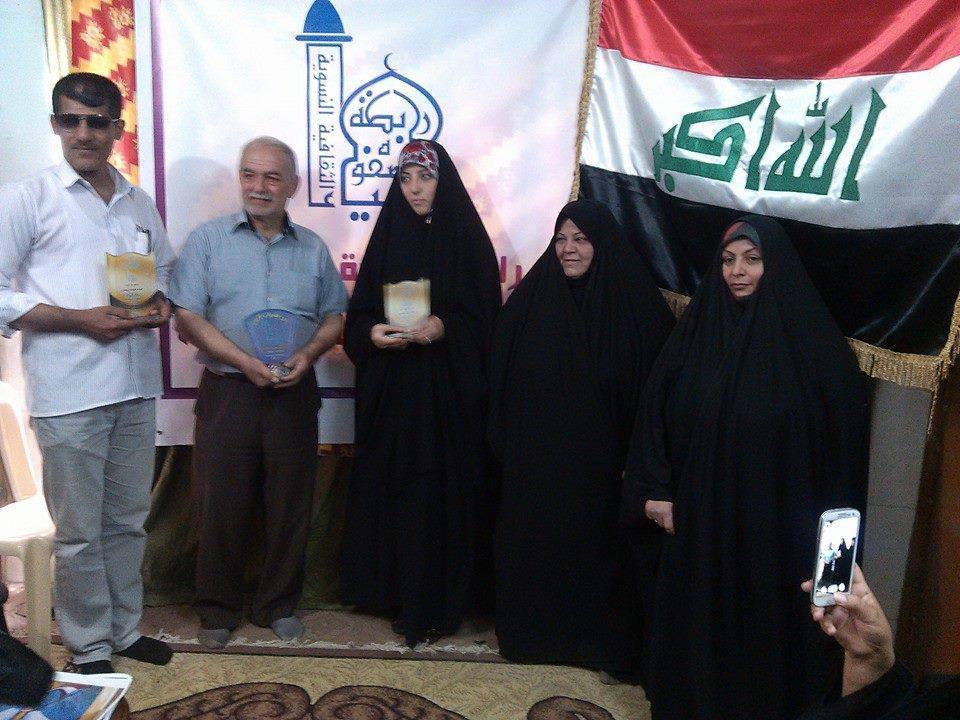 تكريم ادباء وكتاب واعلاميين في كربلاء